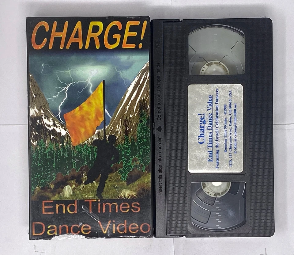 VHS: Charge! End Times Dance Video: weird bizarre special interest Jewish - Image 1 of 1