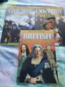 3 Paperback Books Civil War/30's & 40's Britain/ British Kings and Queens - Bild 1 von 7
