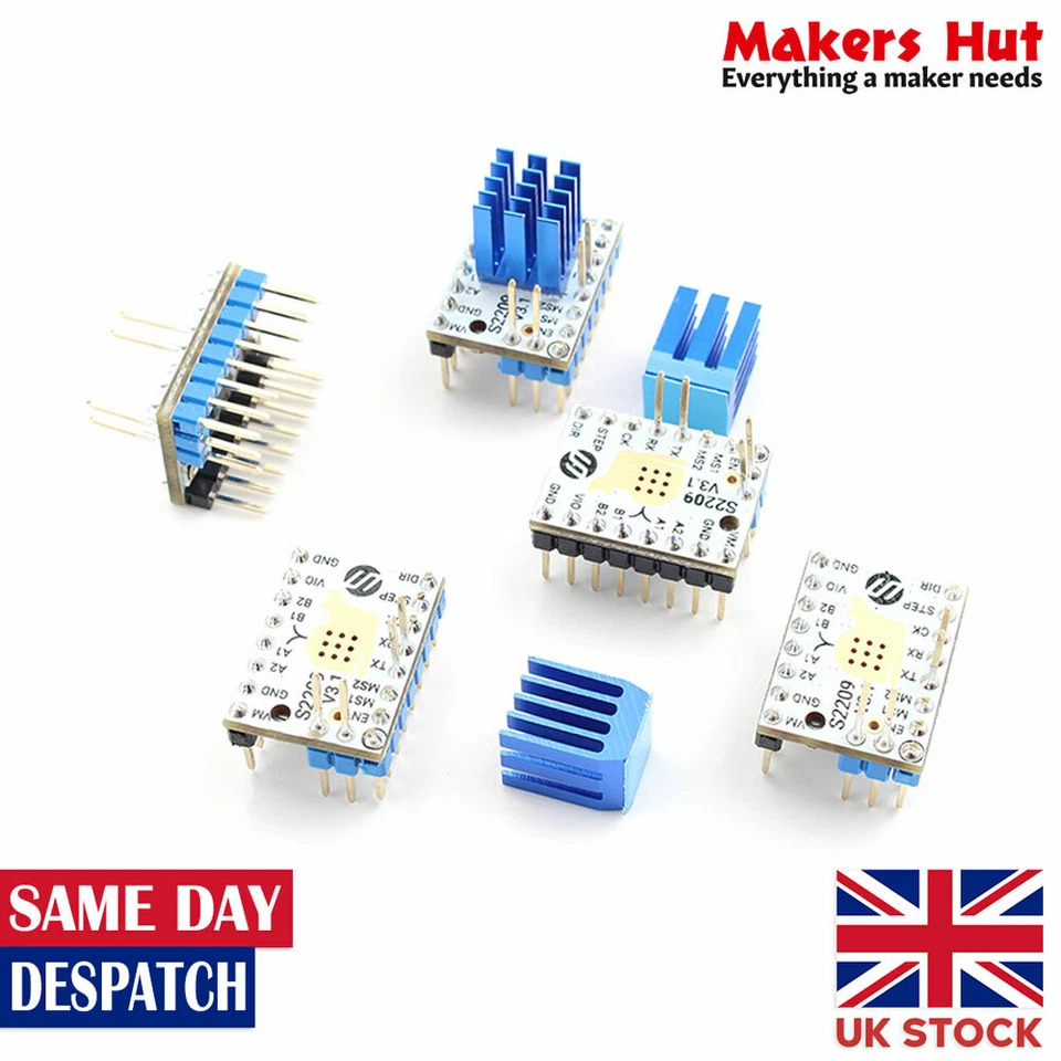 TMC2209 V3.1 Stepping Motor Stepsticks Silent Driver 3D Printer - Image 1 of 1