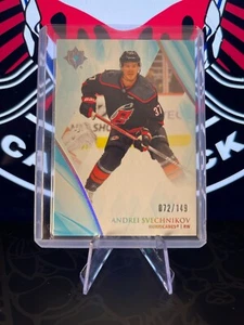 Andrei Svechnikov 2023-24 UD Ultimate Collection 072/149 Carolina Hurricanes #28 - Imagen 1 de 2