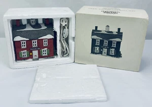 Dept 56 Brick Town Hall ~ IN BOX ~ New England Village 65307 Heritage Collection - Picture 1 of 19
