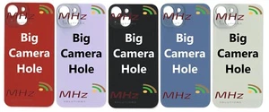 iPhone 14 Rear Glass Replacement Big Camera Hole - Picture 1 of 6