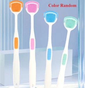 4 Pcs Tounge Cleaner Scraper Dental Hygiene Oral Mouth Set Clean Oral Dirt Brush - Picture 1 of 10