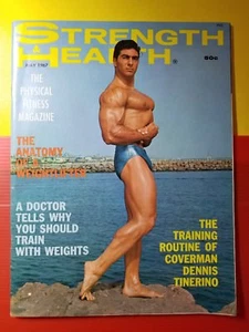 VINTAGE MAY 1967 STRENGTH & HEALTH MAGAZINE - BODY BUILDING - DENNIS TINERINO - Bild 1 von 4