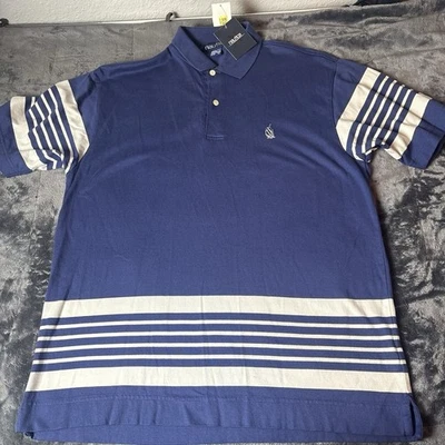 De Colección Nautica Talla S/P Azul/Blanco Nuevo Con Etiquetas Botones Logo Bordado Foto 1 de 4