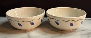 Pfaltzgraff Springwood 5.5" Ceramic Soup Bowls Set of 2 - Picture 1 of 7