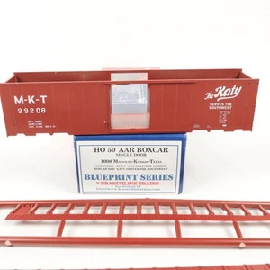 Branchline Trains HO Scale Missouri Kansas Texas MKT 50' AAR Boxcar Kit 1008 (D) - Bild 1 von 4