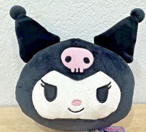 Sanrio Kuromi Face Dome Plushie 4.7 in new with tag - Picture 1 of 5