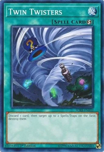 Lightly Played Yu Gi Oh Twin Twisters - SDRR-EN032 - Common - 1st Edition Struct - Image 1 of 1