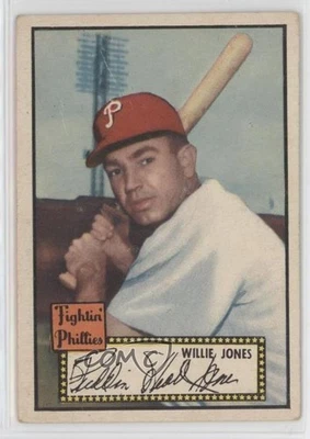 1952 Topps Willie Jones (Black Back) #47 - Image 1 of 2