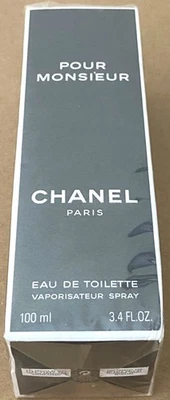 CHANEL Pour Monsieur Eau de Toilette 3.4 fl oz /100 ml Spray FRANCE Men - Image 1 of 4