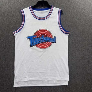 Tune Squad Basketball Jersey Mens Small White Space Jam Tweety 1/3 Looney Tunes - Picture 1 of 8