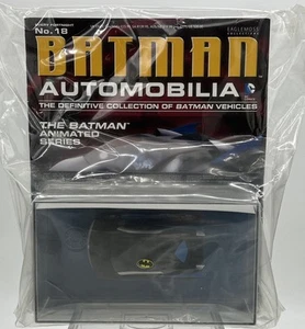 Eaglemoss DC Comics Batman Automobilia #18 ? ANIMATED SERIES BATMOBILE & COMIC - Picture 1 of 5