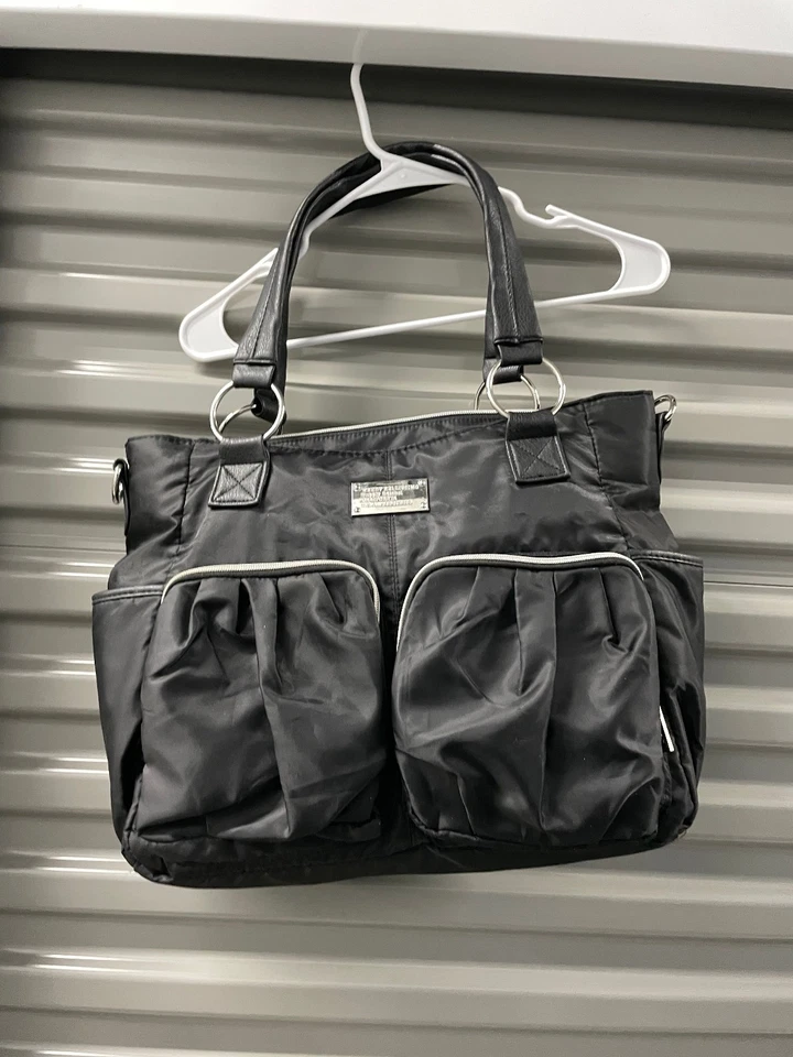 Bolso de pañales de moda Wendy Bellissimo negro Foto 1 de 4