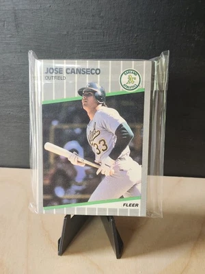 1989 Fleer-Oakland A's Complete Team Set Bash Brothers Canseco McGwire Superstar - Image 1 of 4