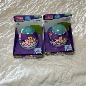 ADOPT ME! Series 2 Mystery Egg Pets Roblox w/Code Water Reveal Lot of 2 - Picture 1 of 2