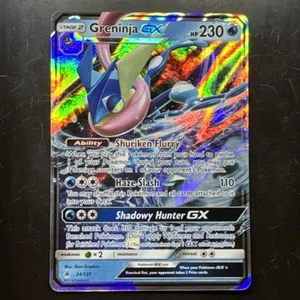 Greninja GX 24/131 Forbidden Light Ultra Rare Holo Pokemon Card - Picture 1 of 3