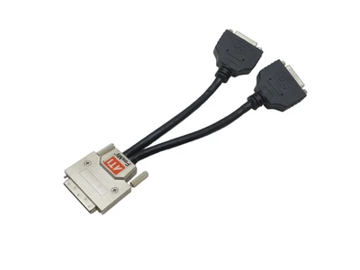 ATI FireMV cavo cable dual DVI VHDCI per scheda video Readon e connettore VGA - Immagine 1 di 4