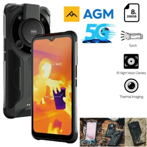 Global AGM Glory G1 PRO 5G Rugged Mobile Android Outdoor Phone Thermal Imaging - Picture 1 of 15