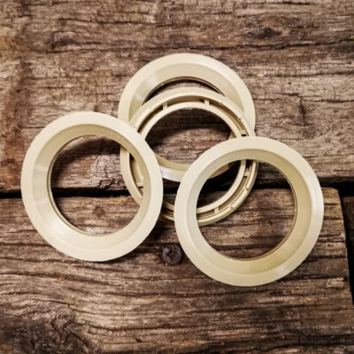 4x Zentrierringe 72,5 x 57,1 mm für Felgen Borbet RH ASA Diewe Dezent Ronal Tec - Bild 1 von 4