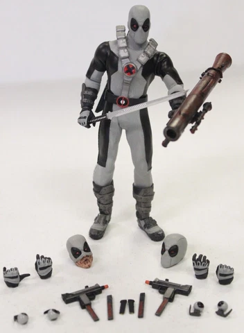 Mezco X-Force Deadpool PX Previews Exclusive Near Complete Marvel 2017 Loose Cover