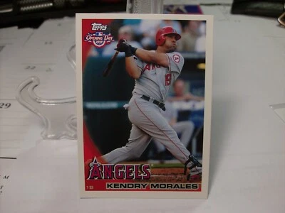 2010 Topps Opening Day  #76 - Kendry Morales - Los Angeles Angels  (3094) - Image 1 of 2