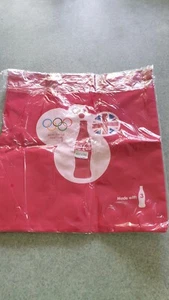 Coca Cola London 2012 Olympic Tote Bag Official - RED and Multi coloured - Picture 1 of 2
