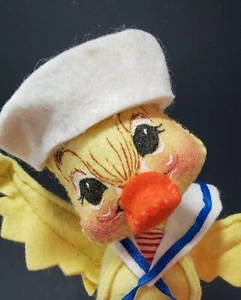 Pato marinero Annalee 8 pulgadas 1990 Spring Duck #2 ojos anchos - Imagen 1 de 9