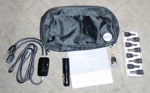 Targus APD80US Mobile Laptop Charger With 8 Charge Tips Charge 2 Devices at Once - Picture 1 of 12