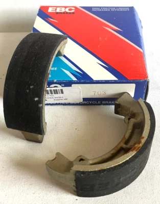 Zapatas de freno, EBC 703 se adapta a: Kawasaki KE 175, KDX 200, KLR 250 Foto 1 de 3