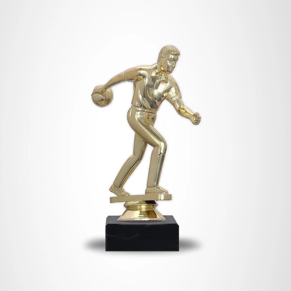 VEREINSSTORE Figur - Pokal - Serie Bowling mit Gravur günstig kaufen 14 cm - Pokale Bowling