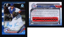 2019 Bowman Chrome Prospects HTA Choice Refractor /150 Alejandro Kirk Auto