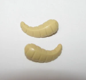 2 Lego TaunTaun Horns Tan Star Wars Hoth Wampa Horn left right - Imagen 1 de 2