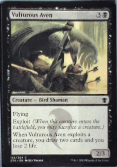 Vulturous Aven - Dragons of Tarkir: #126, Magic: The Gathering Nm R167 - Image 1 of 1