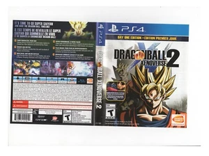 Dragon Ball Xenoverse 2 PS4 ARTWORK ONLY AUTHENTIC Playstation 4 - Picture 1 of 1