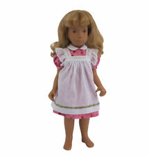 Boneka Kleid mit bestickter Schürze für 40 cm 16 Sasha Puppen
