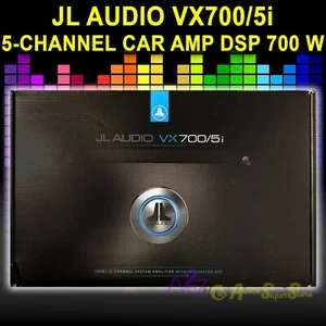 JL AUDIO VX700/5i 700 WATT 5 CHANNEL AMPLIFIER WITH DIGITAL SIGNAL PROCESSING - Picture 1 of 2