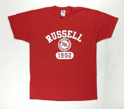 Camiseta Russell Athletic Department Performance Para Hombre M 64030MK Rojo Verdadero Blanco Foto 1 de 2