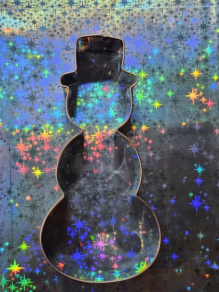 SCHNEEMANN  - Ausstechform, Ausstecher, Kekse backen, Förmchen, Plätzchen, neu! - Bild 1 von 1