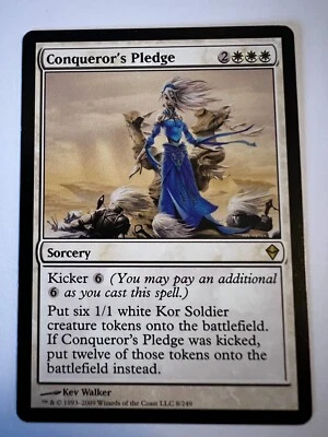 MTG Magic The Gathering Zendikar Conqueror's Pledge Rare LP - Image 1 of 2