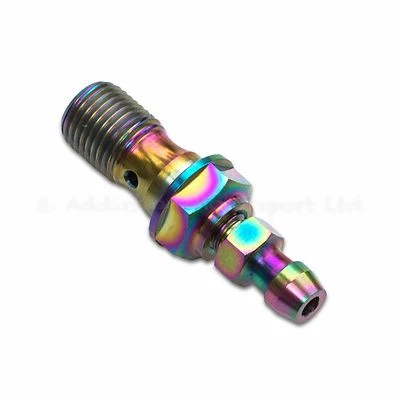 Arco iris titanio embrague esclavo cilindro banjo perno para Ducati Panigale 1199, S, R Foto 1 de 4