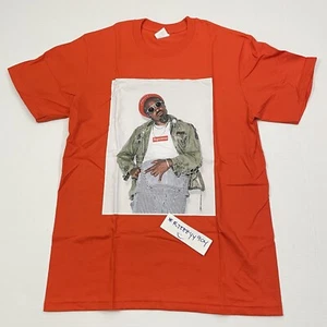 Mens Size S Supreme Andree 3000 Short Sleeve Shirt Tomato Red CONFIRMED ORDER - Picture 1 of 12