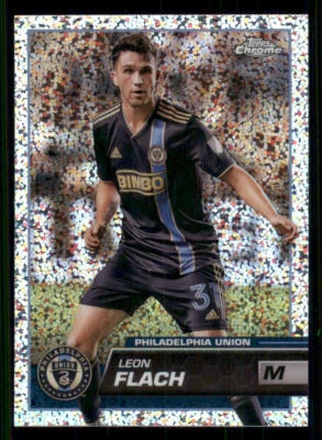 2023 Topps Chrome MLS Speckle Refractors #12 Leon Flach - Image 1 of 2