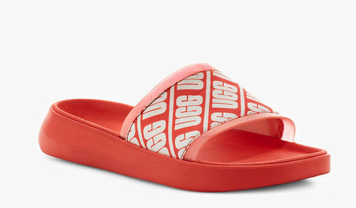 Ciabatta Ugg donna RUETTE SLIDE arancione taglia 6 7 nuova