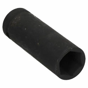 Toma de impacto MM métrica de doble profundidad de accionamiento de 18 mm 1/2" 6 caras hexagonal simple - Imagen 1 de 3