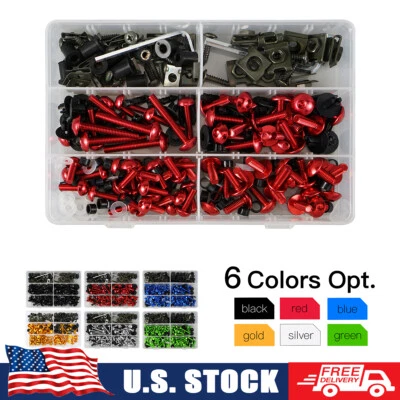 Комплект винтов болтов обтекателя обновления NICECNC для Suzuki GSX-R1000/600/750/150 GSX250R - Изображение 1 из 4