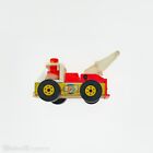 Vintage 1968 FP Fisher Price Little People Tow Truck w Hook Strong Decals EUC