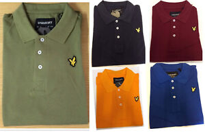 LYLE AND SCOTT SHORT SLEEVE SOLID COLLAR POLO SHIRT FOR MEN
