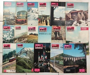 LA VIE DU RAIL ANNI 50 BLOCCO 17 NUMERI 1955 1957 1958 1959 FERROVIA - Imagen 1 de 4