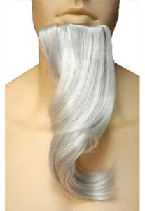 Costume cheveux synthétiques blancs Oncle Sam barbe menton Dlx chèvre - Photo 1/1